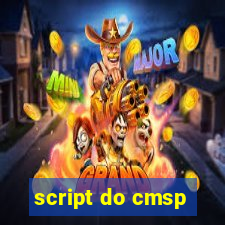 script do cmsp